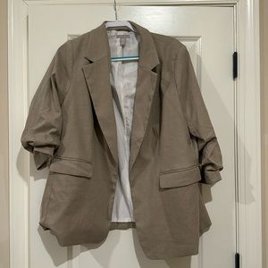 Dark Tan Blazer